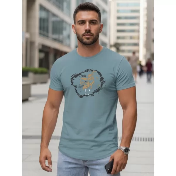  Herren-T-Shirt DSTREET NX5085R-SB BLAU 