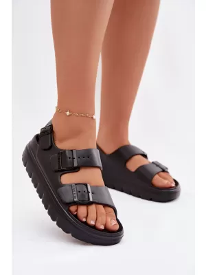 Damensandalen BIG STAR SHOES TT274A031 SCHWARZ