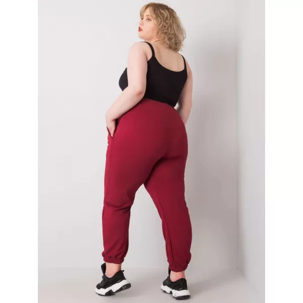  Damen-Jogginghose BASIC FEEL GOOD RV-DR-6331.86 BURGUND 