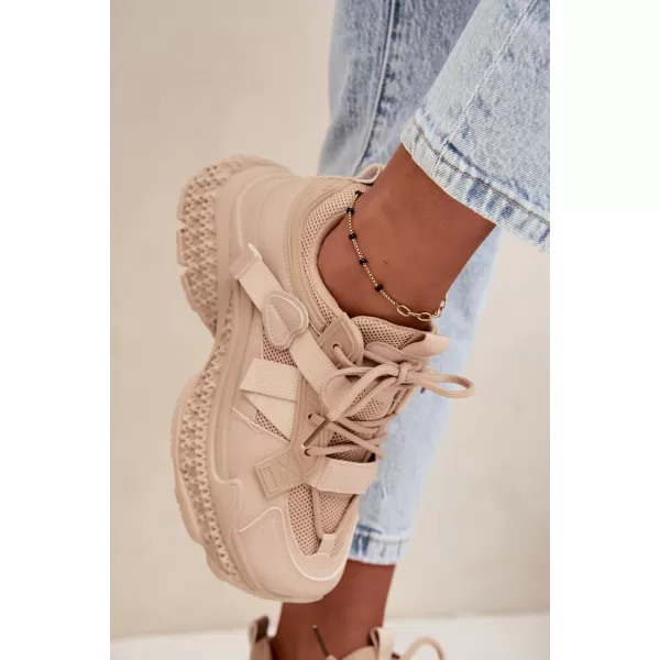  Damen-Sneaker BOTO 9187 KAMEL 
