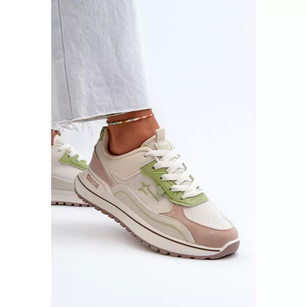  Damen-Sneaker BIG STAR SHOES NN274A091 BEIGE 