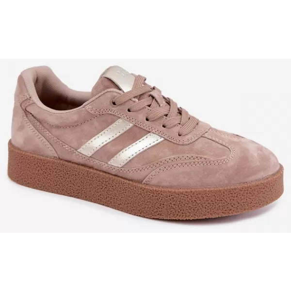  Damen-Sneaker D&A LR62-7107 BRAUN 