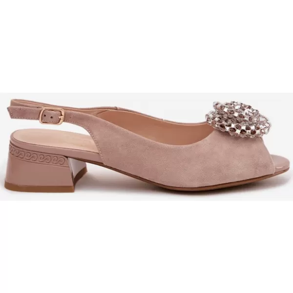  Damensandalen D&A 41955-19 BEIGE 