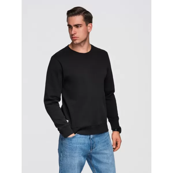  Herren-Sweatshirt OMBRE OM-SSBN-0271 SCHWARZ 