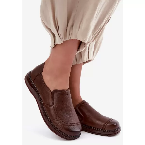  Damen-Stiefeletten VINCEZA 107241 BRAUN 
