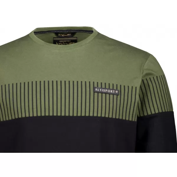  Herren-T-Shirt ALTISPORT IGGY MILITÄR 