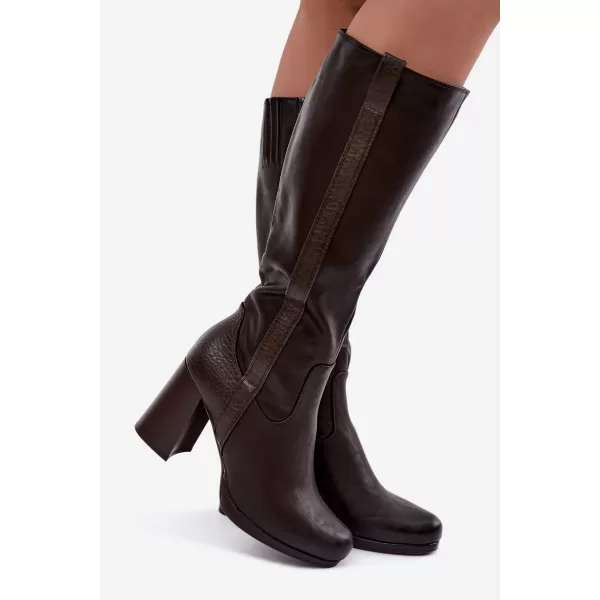  Damenstiefel BOTO FAF125B-6 BRAUN 
