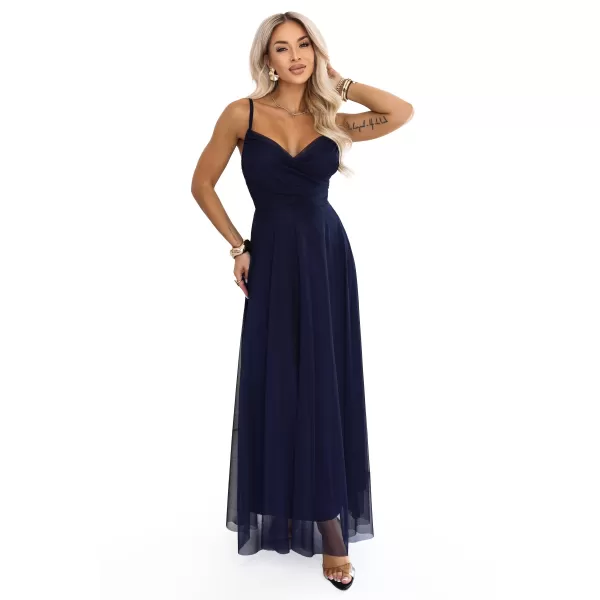  Damenkleid NUMOCO 681-2 DUNKELBLAU 