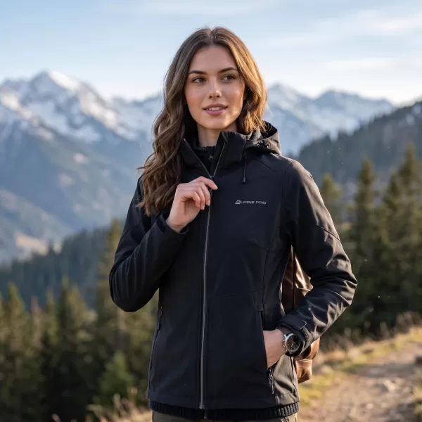  Softshelljacke für Damen ALPINE PRO GEDERA GEWOHNHEITEN 