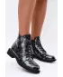 Damen-Stiefeletten S.BARSKI HY62-8140 GRÜN