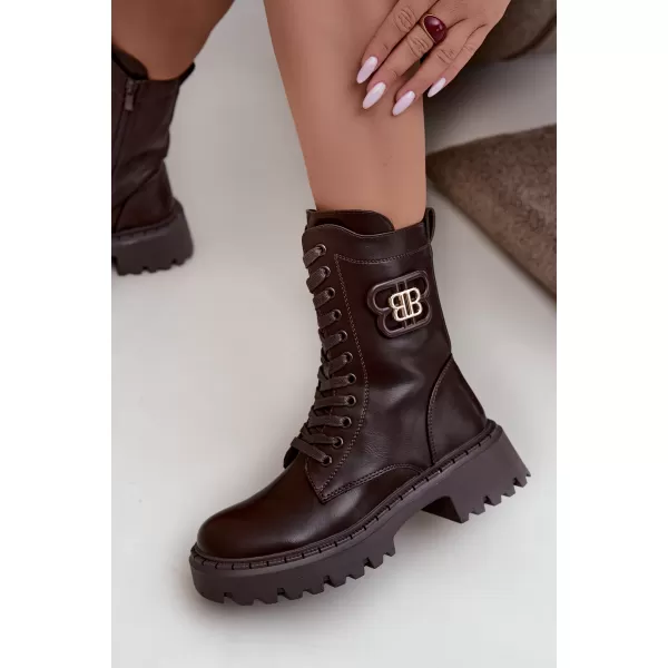  Damenschuhe BOTO QH7735 BRAUN 