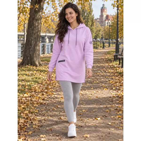  Damen-Sweatshirt ALTISPORT IVIE VIOLETT 