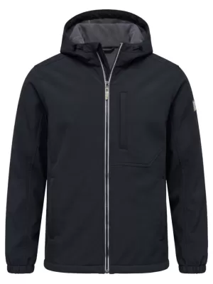 Herren-Softshelljacke OMBRE C581 SCHWARZ