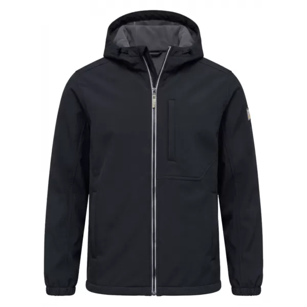 Herren-Softshelljacke OMBRE C581 SCHWARZ 