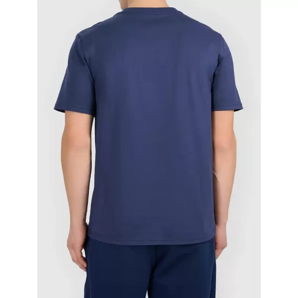  Herren-T-Shirt 4F WAW25TTSHM2373 DENIM 