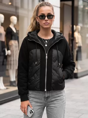 Damenjacke DSTREET TY6093 SCHWARZ