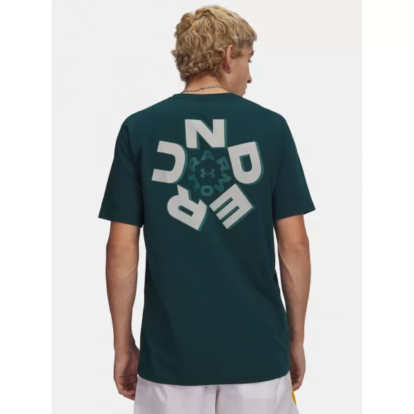  Herren-T-Shirt UNDER ARMOUR M RADIAL WM SS 6009264-919 GRÜN 
