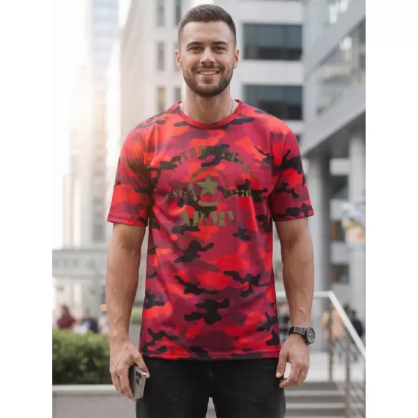  Herren-T-Shirt DSTREET NX2002R-RD-M ROT 
