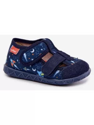 Kinderhausschuhe MILAMI 118/BR-33 BLAU