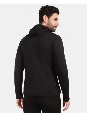 Fleece-Sweatshirt für Herren KILPI SEVELEN-M 1M0202KI SCHWARZ