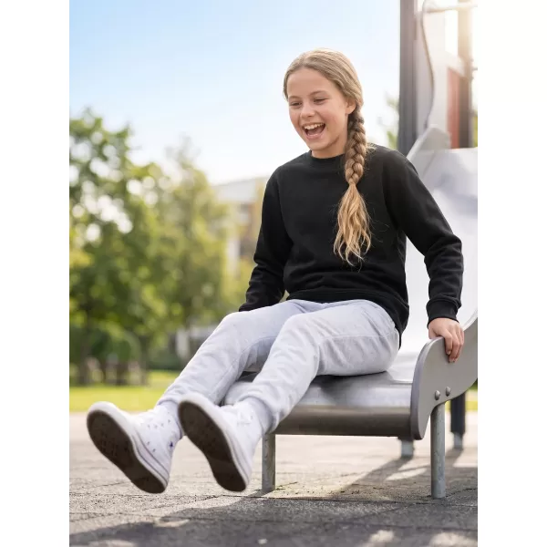  Kinder-Sweatshirt MALFINI CREW 427 SCHWARZ 