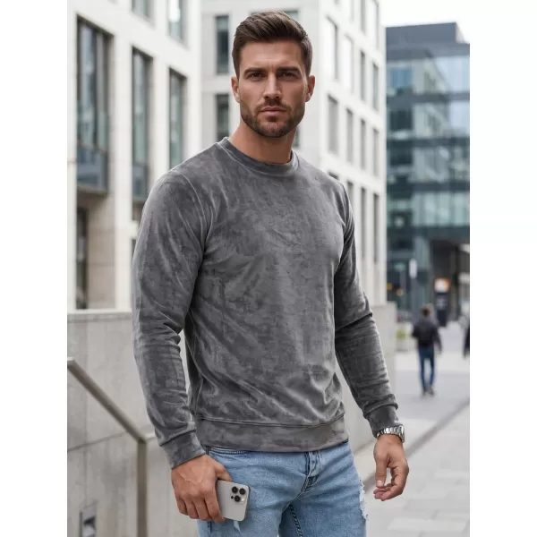  Herren-Sweatshirt DSTREET BX5533 DUNKELGRAU 