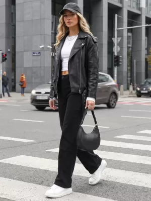 Damenhosen DSTREET UY3094 SCHWARZ