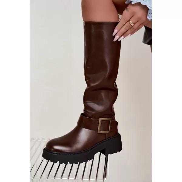  Damenstiefel BOTO C-387 KAFFEE 