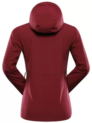 Softshelljacke für Damen ALPINE PRO HOORA 2 RHODODENDRON