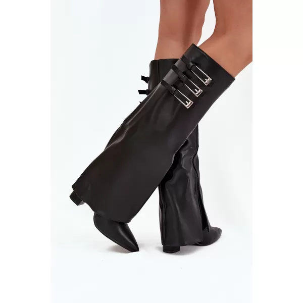  Damenstiefel BOTO C-354 SCHWARZ 