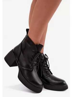 Damenstiefel D&A CR62-3368 SCHWARZ