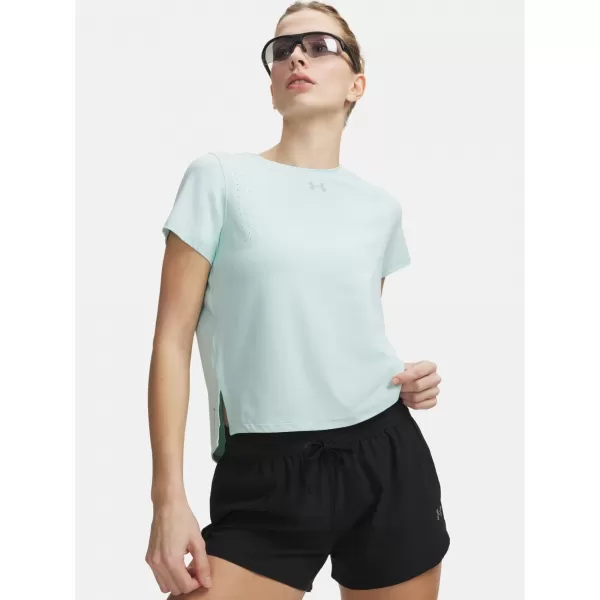  Damen-T-Shirt UNDER ARMOUR VELOCITI PRO SHORTSLEEVE 6009536-703 GRÜN 
