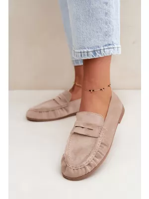 Damenmokassins BOTO 9881 KHAKI