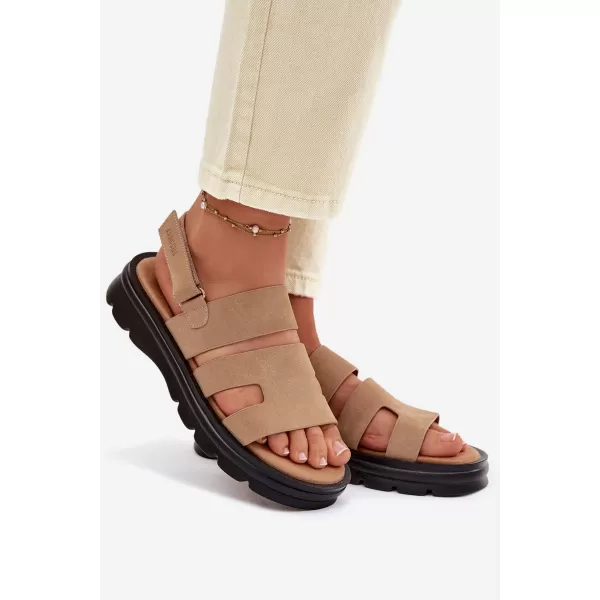  Damensandalen BIG STAR SHOES TT274482 BEIGE 