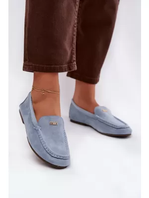 Damenmokassins BOTO QQ-273 BLAU