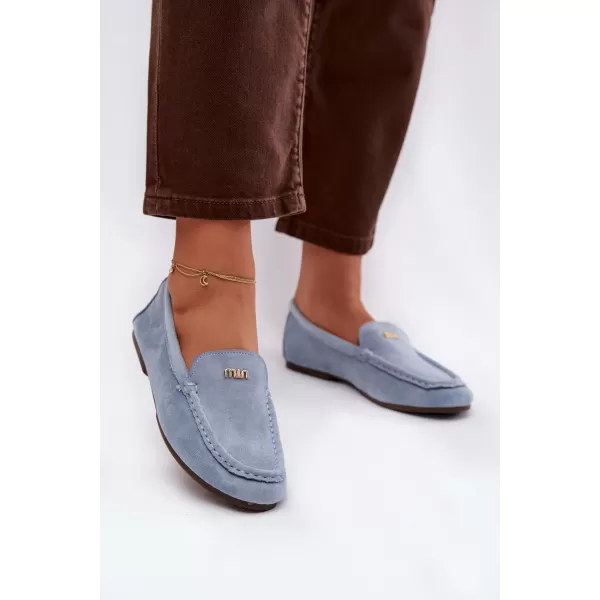  Damenmokassins BOTO QQ-273 BLAU 