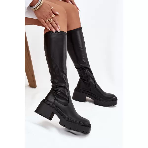  Damenstiefel BOTO 9671A SCHWARZ 