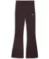 Leggings für Damen PUMA ESS HIGH-WAIST FLARED LEGGINGS 63154233 SCHOKOLADENFONDUE