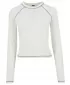Damen-T-Shirt URBAN CLASSICS TB7730 CREMEFARBEN
