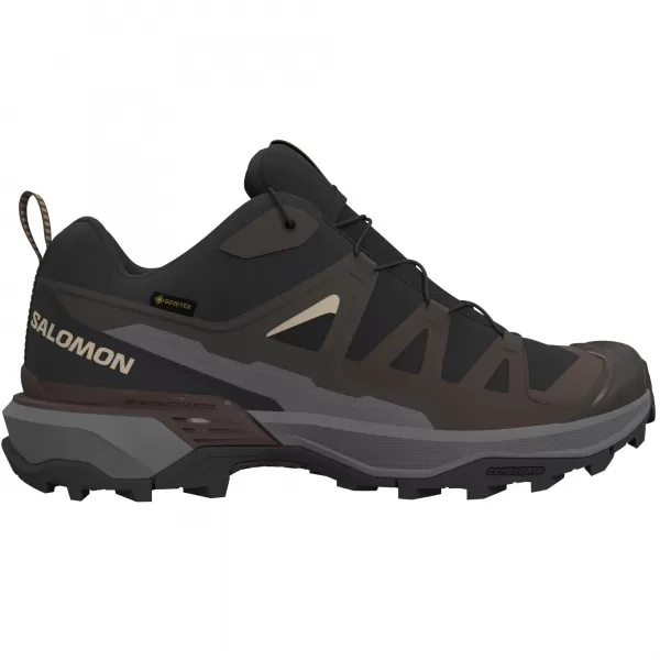  Herrenschuhe SALOMON X ULTRA 360 GORE-TEX L45473300 SCHWARZ/DUNKLES MÖWENGRAU/DUNKLE ERDE 