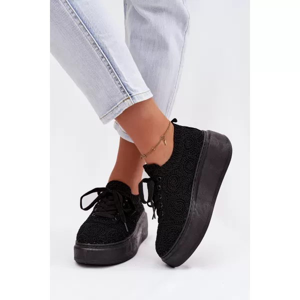  Damen-Sneaker BOTO LA357/9177 SCHWARZ 