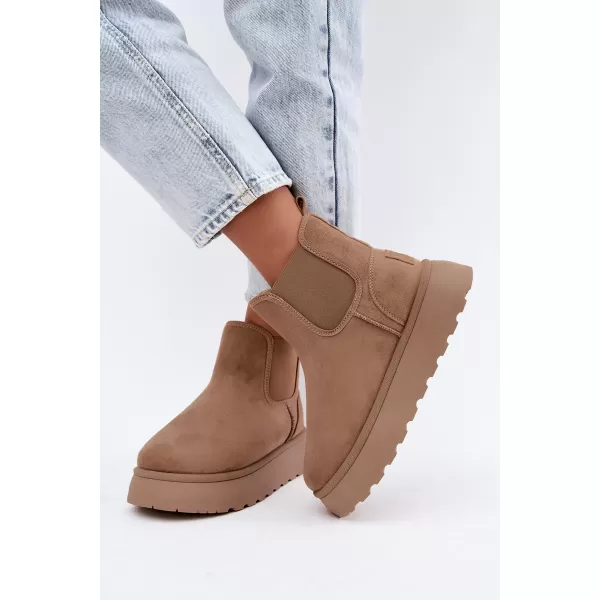  Schneemänner für Frauen BIG STAR SHOES UU274173 BEIGE 