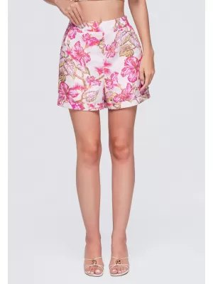 Damen-Shorts OMBRE OW-ST-E0028 ROSA