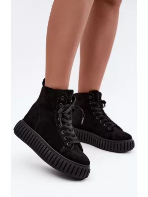 Damen-Sneaker BOTO LA372 SCHWARZ