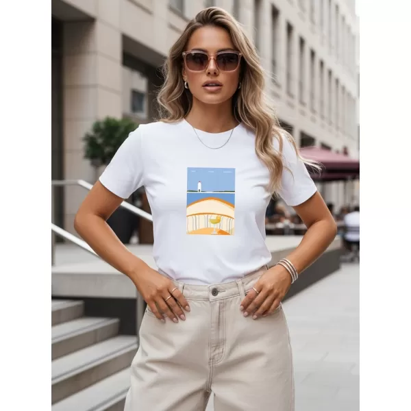  Damen-T-Shirt DSTREET NX8027RY-WH WEIß 