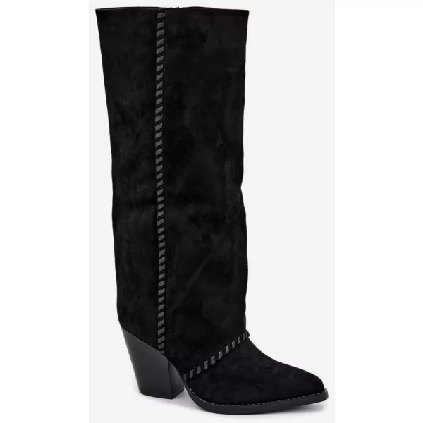  Damenstiefel BOTO LQ-166 SCHWARZ 