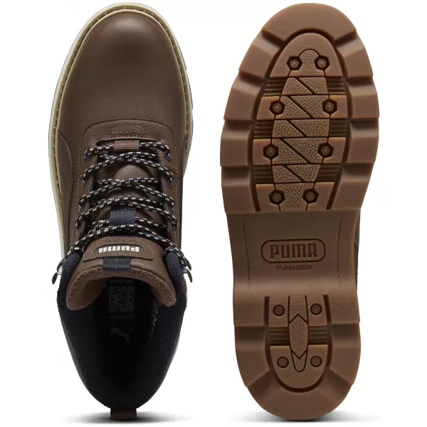 Stiefel PUMA DESIERTO V3 PURETEX 39392805 KASTANIENBRAUN/KASTANIENBRAUN/NEW NAVY 