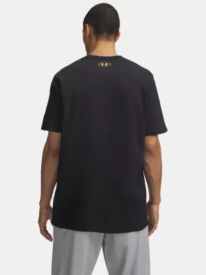 Herren-T-Shirt UNDER ARMOUR M VARSITY CREST SS 6009249-001 SCHWARZ