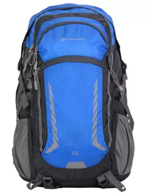 Outdoor-Rucksack ALPINE PRO PERME DUNKLES ECHTES GRAU
