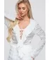 Damenbluse OMBRE OW-TS-E0067 WEIß